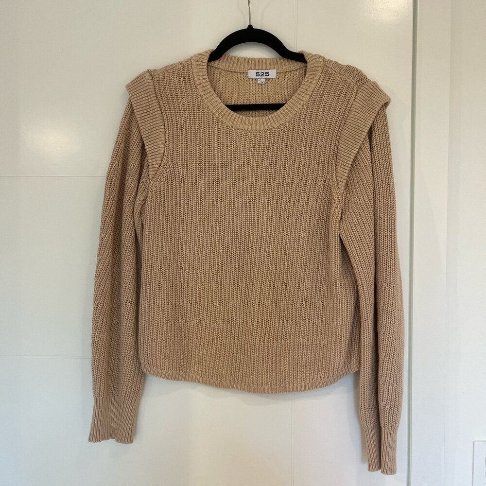 525 America Shaker Stitch Sweater - Large